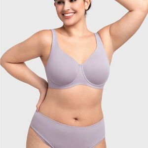 HSIA Cooling Lavender Bra 36DDD NWT